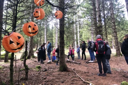 Halloween en el camino lúdico - Bonjour Alsace