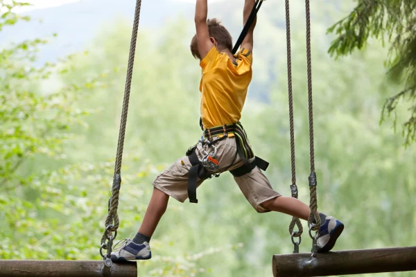 Acropark'Burnhaupt - Recorrido PANDA - Bonjour Alsace