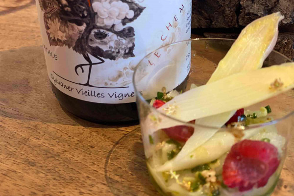 Aperitivo Gastronómico en el Viticultor Independiente - Vinos Locales y Viñas Viejas - Bonjour Alsace