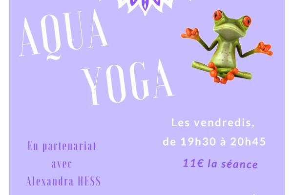 Yoga acuático - Bonjour Alsace