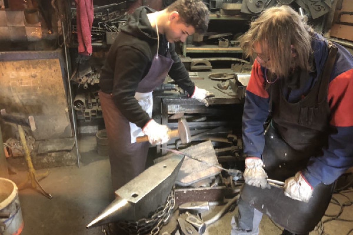 Workshop - Wrought iron gnome, Vlad the Great! - Bonjour Alsace