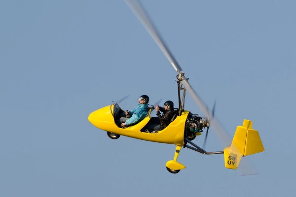 Primer vuelo en ULM Autogiro - Bonjour Alsace