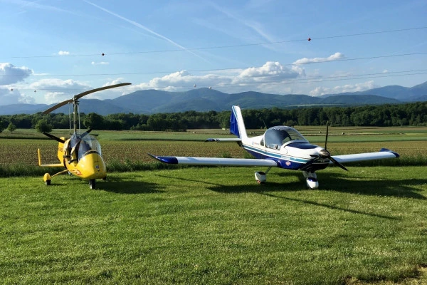 Primer vuelo en ULM multi-eje y ULM autogiro - Bonjour Alsace