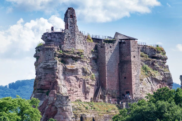 Entrada - Castillo de Fleckenstein - Bonjour Alsace