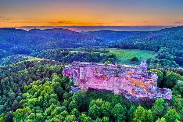 Entrada - Castillo de Fleckenstein - Bonjour Alsace