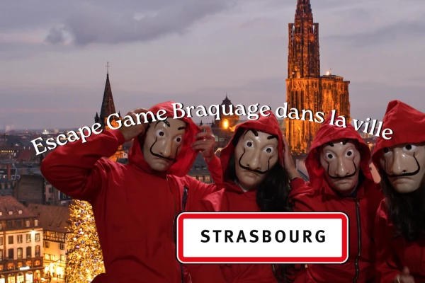 JUEGO DE ESCAPE EN LA CIUDAD ATRACO EN LA CASA DE ESTRASBURGO - Bonjour Alsace