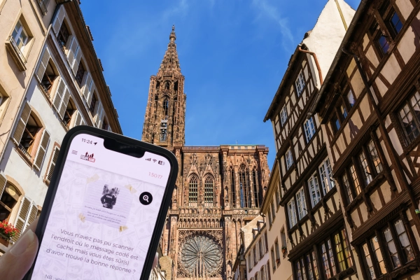 JUEGO DE ESCAPE EN LA CIUDAD ATRACO EN LA CASA DE ESTRASBURGO - Bonjour Alsace