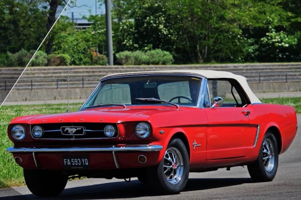 FORD MUSTANG V8 - 1965 - Bonjour Alsace