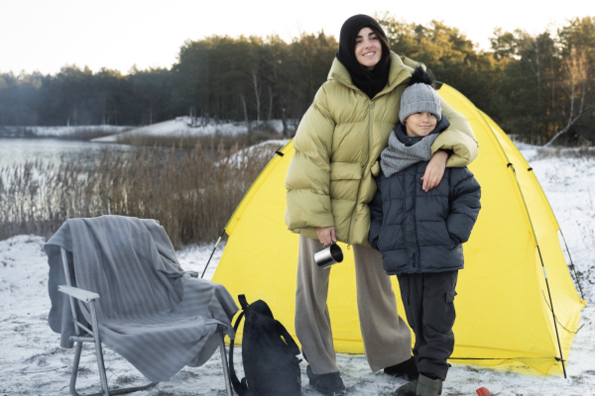bivouac con raquetas de nieve - Bonjour Alsace