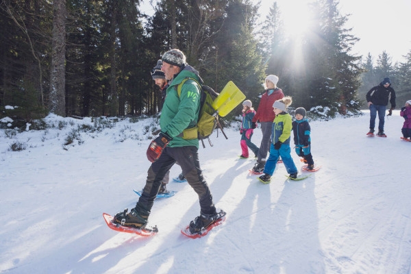 Excursión familiar con raquetas de nieve - Bonjour Alsace