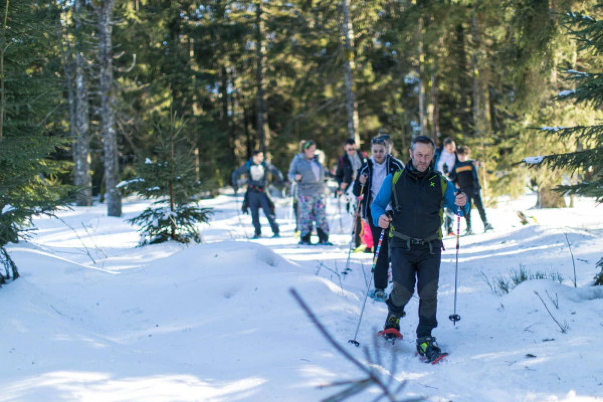 Excursión familiar con raquetas de nieve - Bonjour Alsace